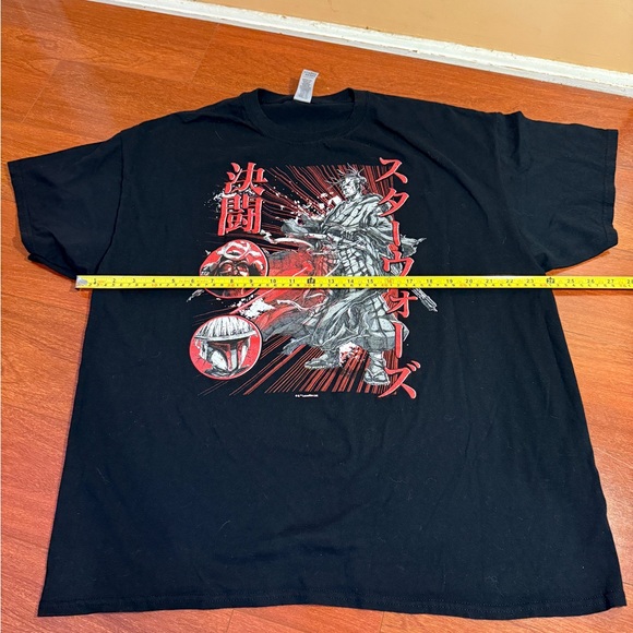 Limited Star Wars Samurai Boba Fett Darth Vader Japanese manga Graphic T-Shirt - Picture 4 of 5